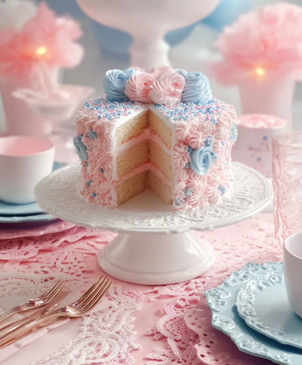 Coquette Party Recipe- Dreamy Pink Blue Eats
