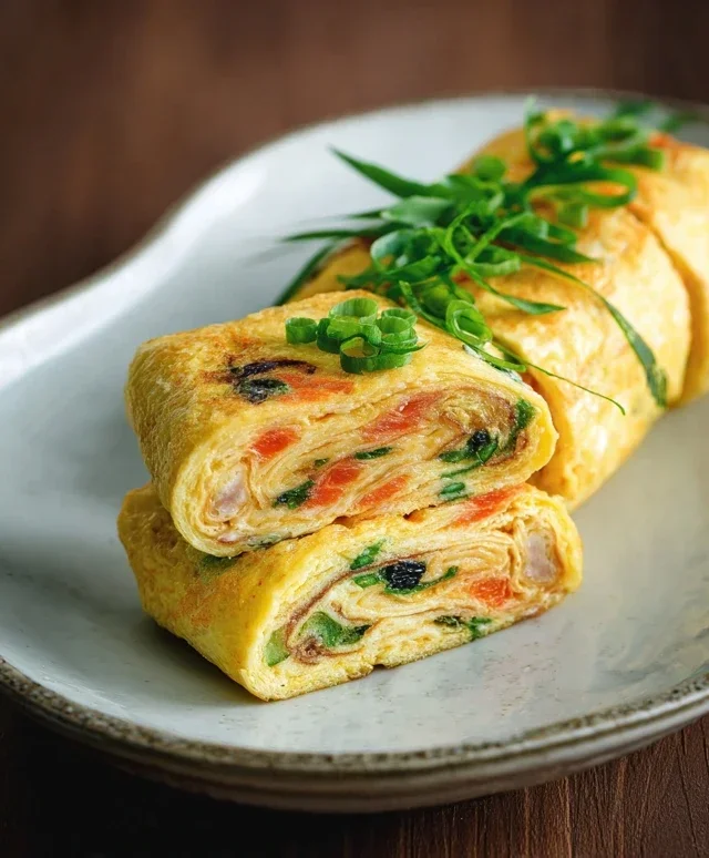 Gyeran Mari (Korean Rolled Omelette)