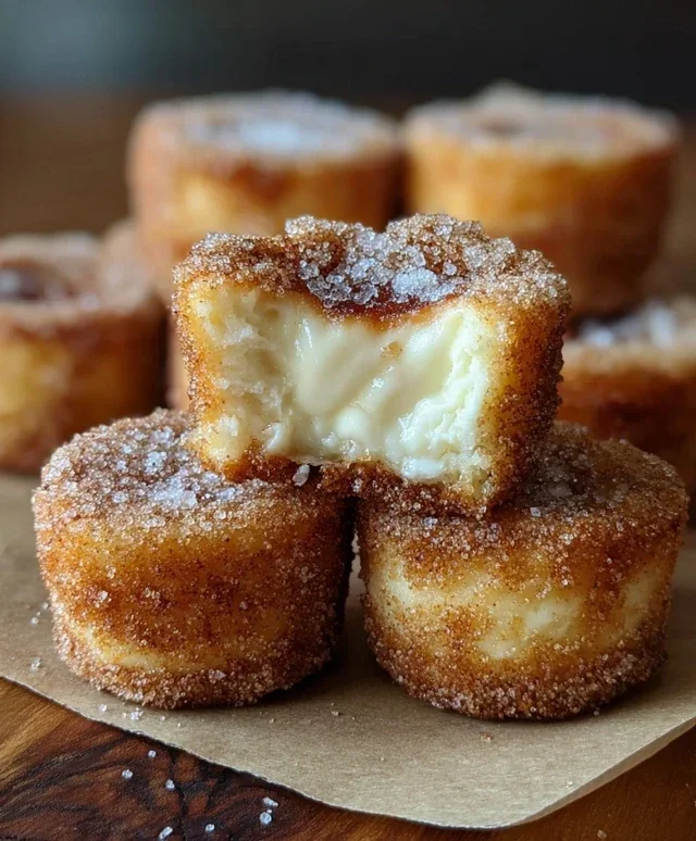Churro Cheesecake Bites