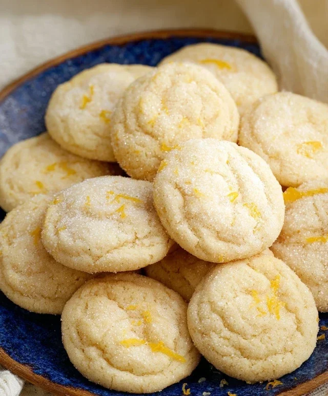 Soft & Chewy Lemon Cookies