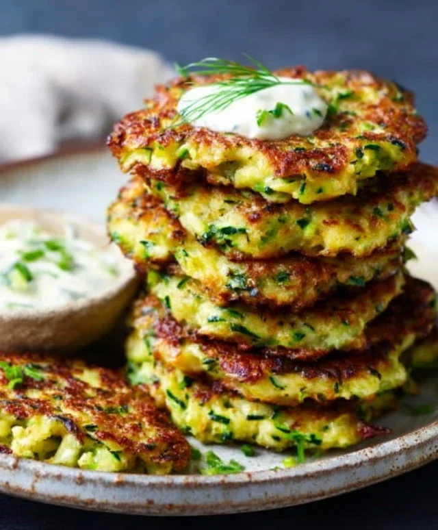 Crispy and Easy Zucchini Fritters Recipe