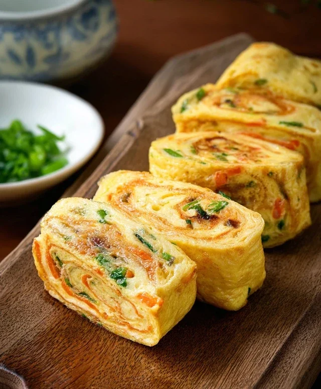 Gyeran Mari (Korean Rolled Omelette)