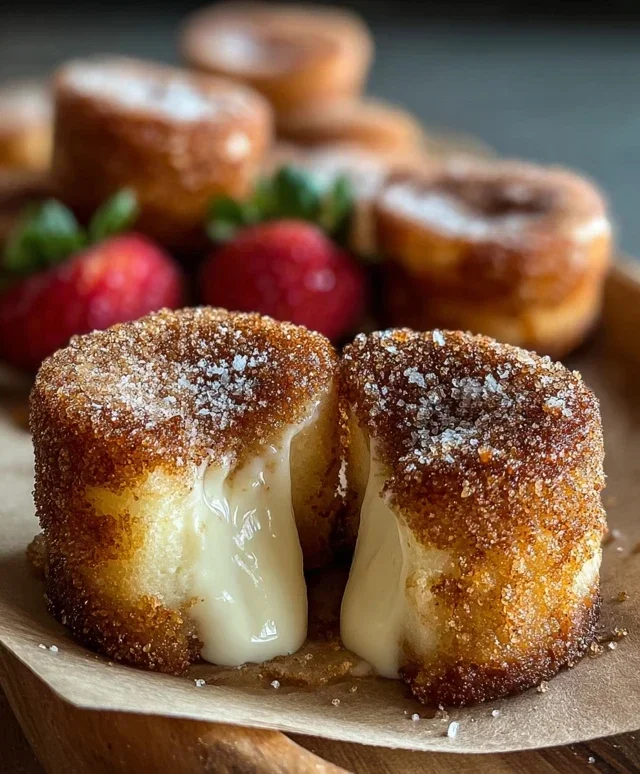 Churro Cheesecake Bites