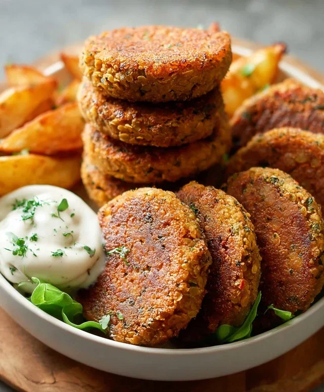Easy 6-Ingredient Lentil Burgers
