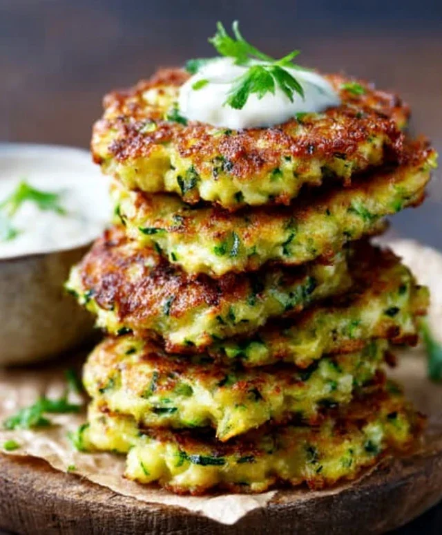 Crispy and Easy Zucchini Fritters Recipe