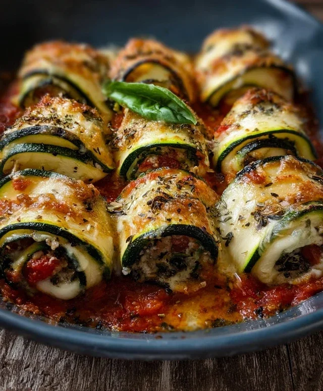 Vegan Zucchini Rollatini