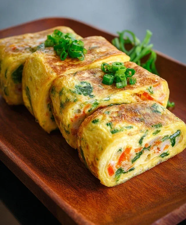 Gyeran Mari (Korean Rolled Omelette)