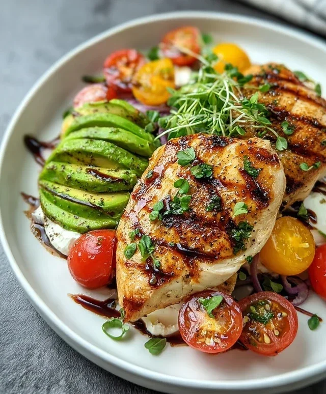 Grilled California Avocado Chicken Recipe