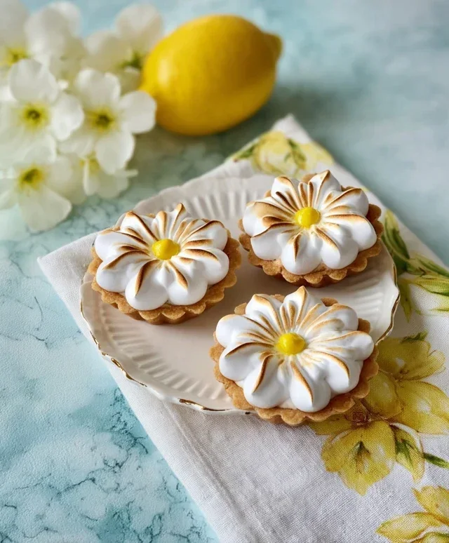 Daisy Lemon Meringue Pies