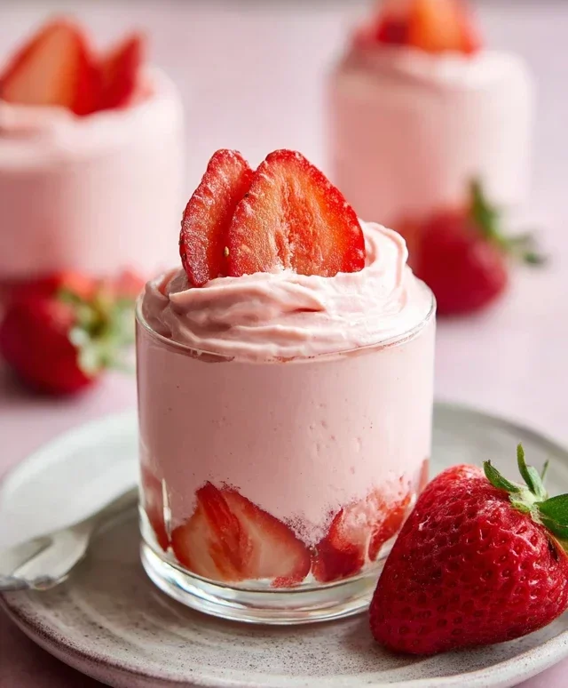 Strawberry Mousse