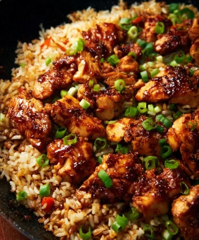 One-Pan Bold Honey BBQ Chicken Rice