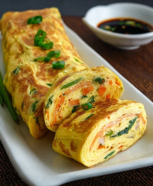 Gyeran Mari (Korean Rolled Omelette)