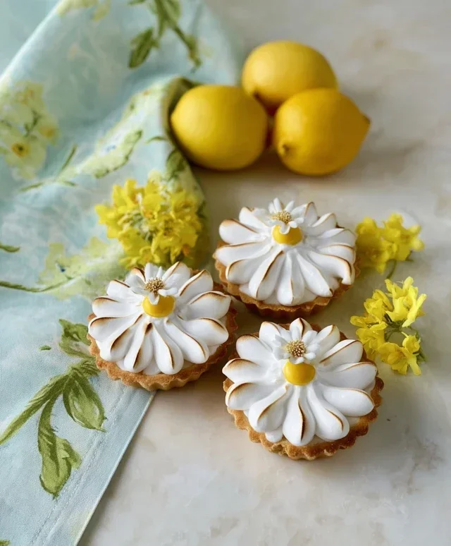 Daisy Lemon Meringue Pies