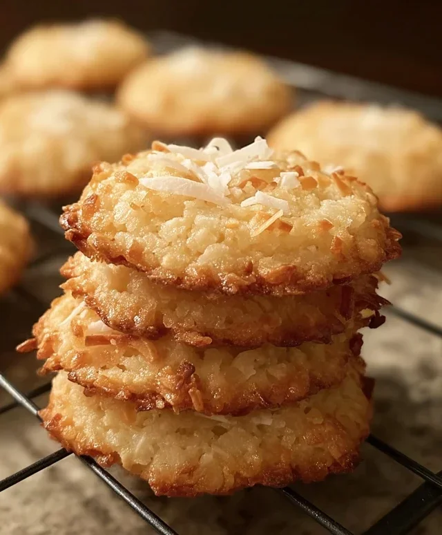 Chewy Coconut Cookies
