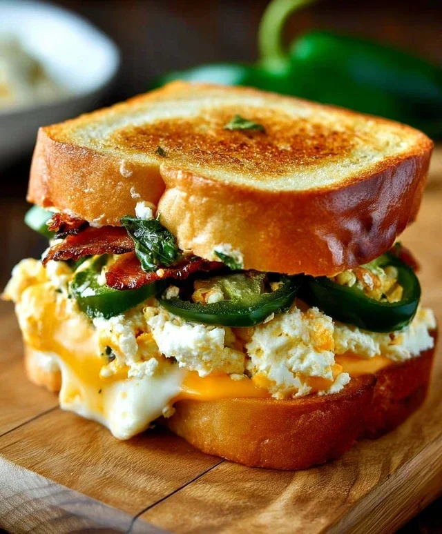 Jalapeno Popper Sandwich