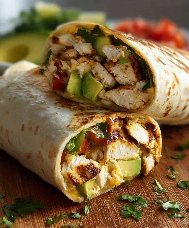 Chicken Avocado Wrap