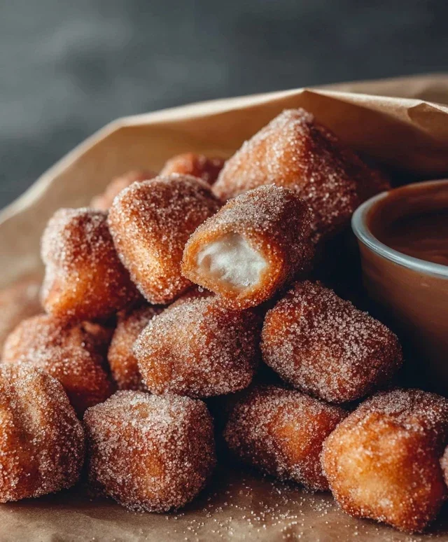 Sweet Air Fryer Churro Bites Recipe