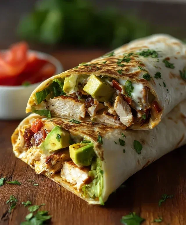 Chicken Avocado Wrap