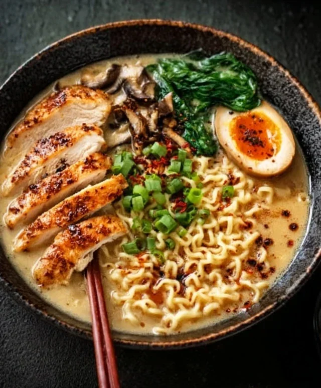 Creamy Garlic Chicken Ramen: An Incredible Ultimate Recipe