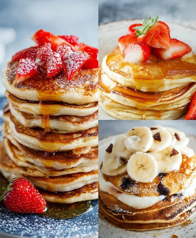 PART 1 – Healthy Breakfast – 6 easy-to-make healthy and delicious PANCAKE RECIPES