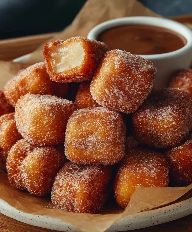 Sweet Air Fryer Churro Bites Recipe