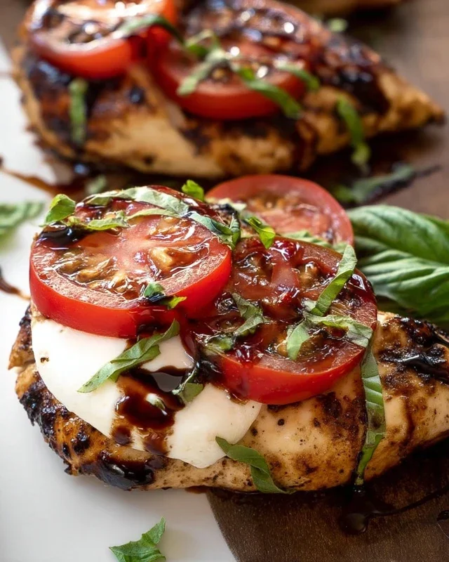 Grilled Chicken Caprese