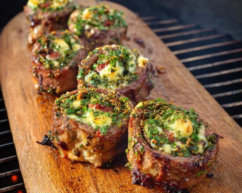 Cheesy Steak Pinwheels