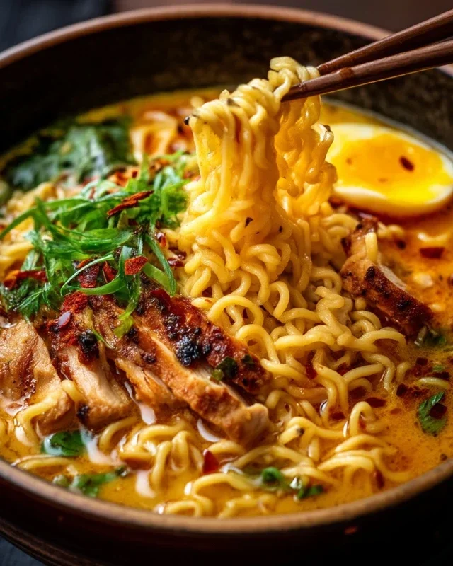 Marry Me Chicken Ramen