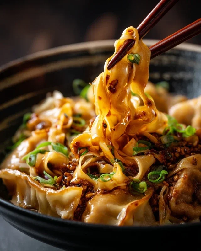 Potsticker Noodle Bowl