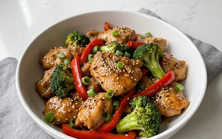 Healthy Sesame Chicken