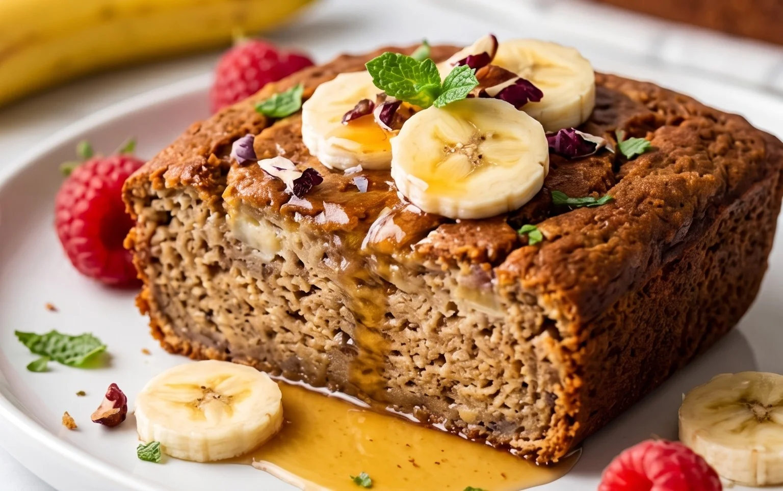 Healthy 5-Ingredient Flourless Banana Bread
