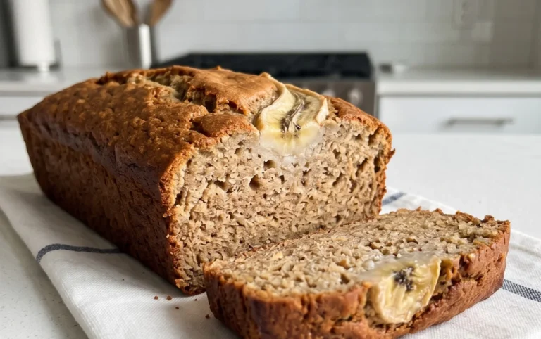 Healthy 5-Ingredient Flourless Banana Bread