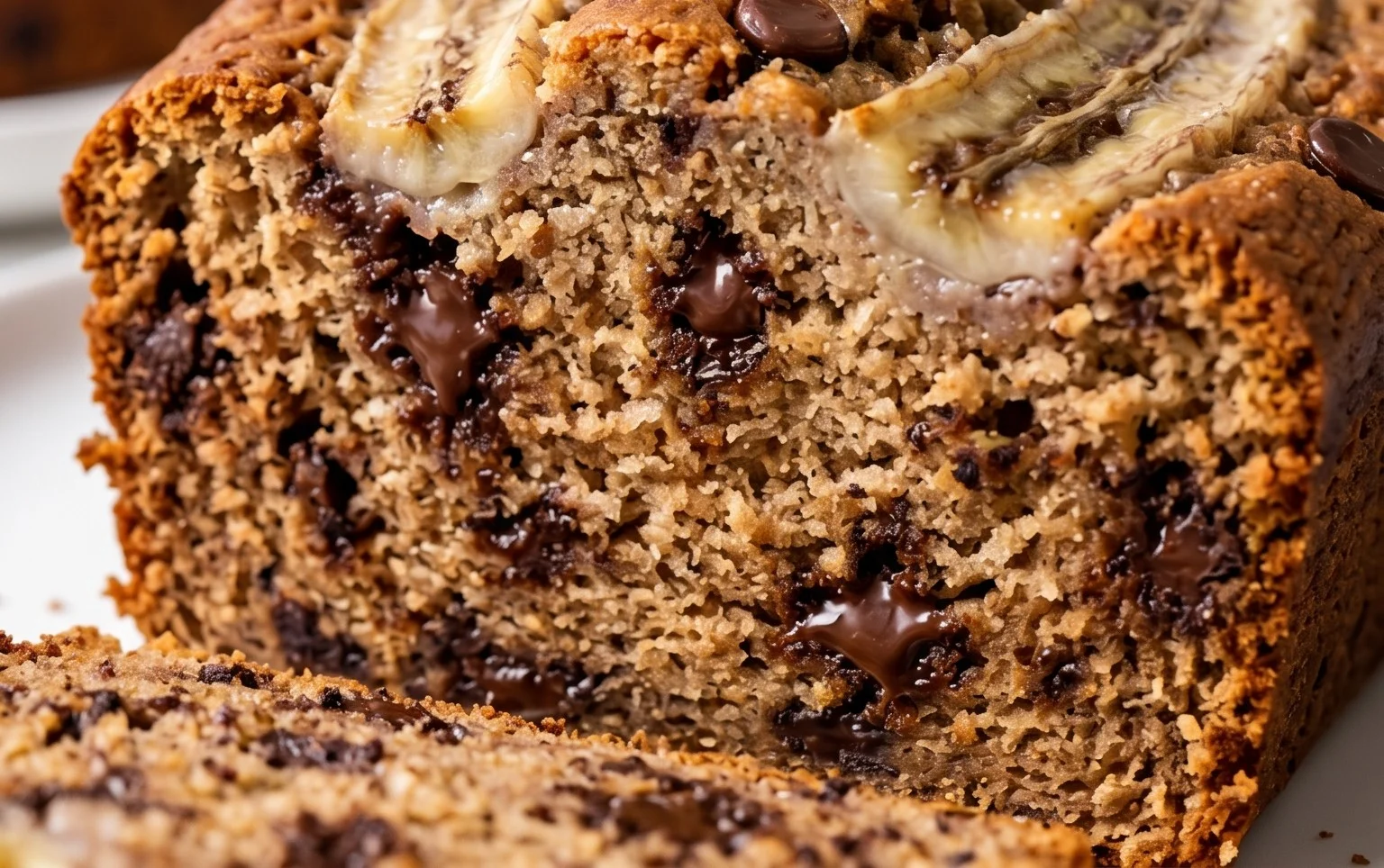 Easy Chocolate Chip Banana Bread