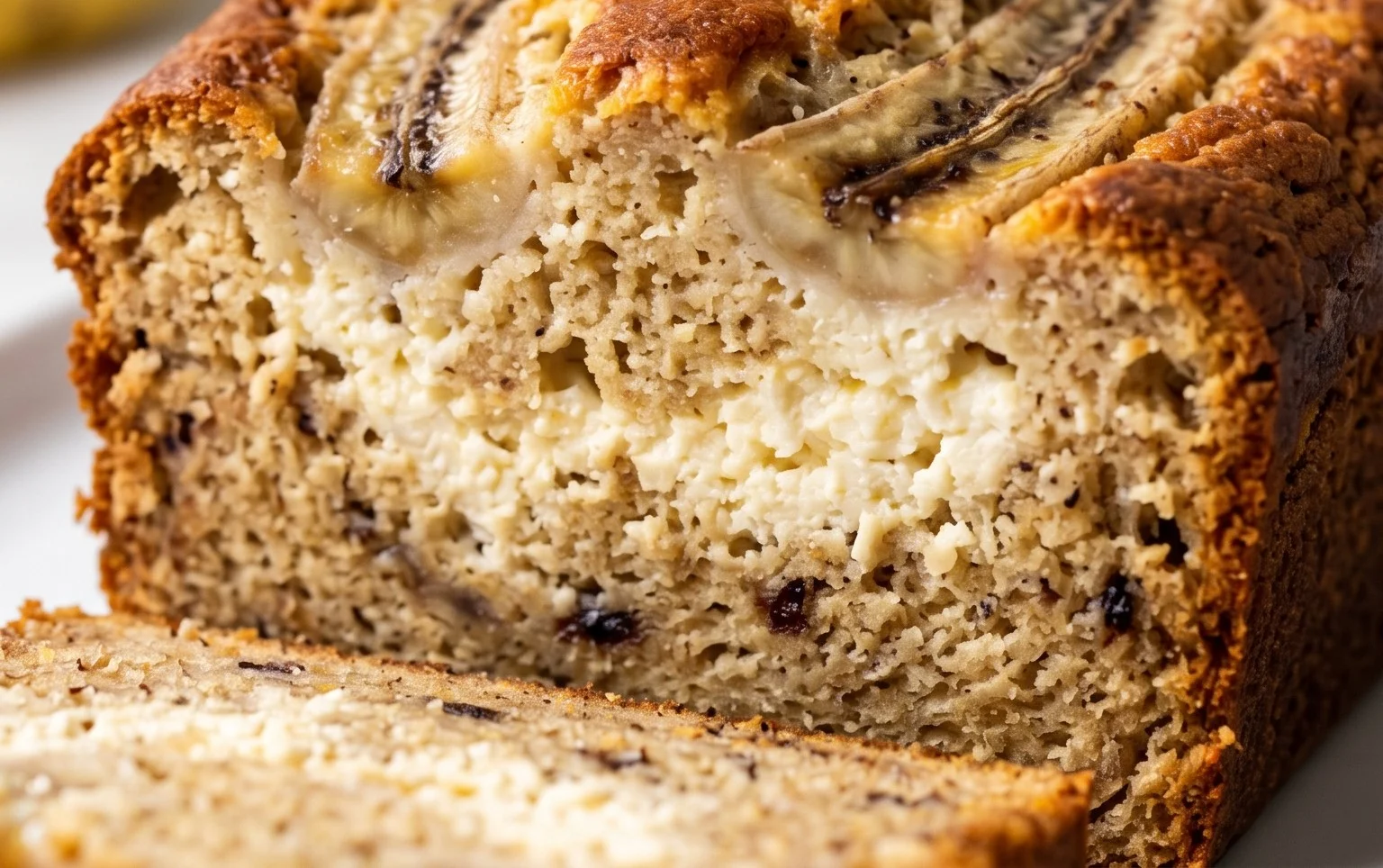 Cottage Cheese Banana Bread