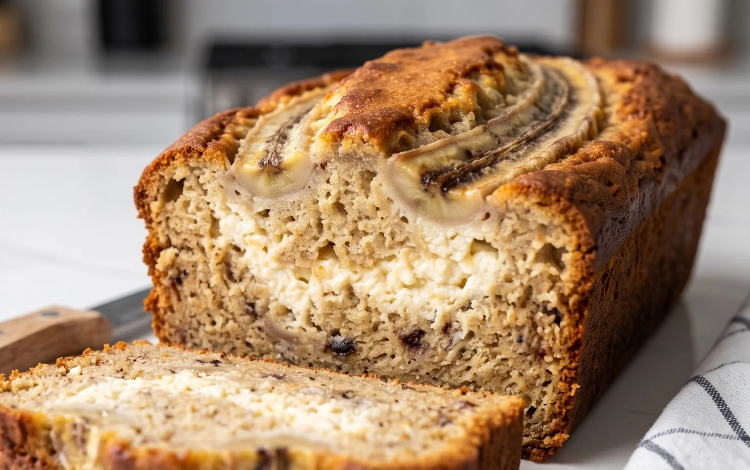 Cottage Cheese Banana Bread