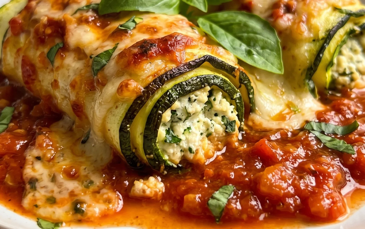 Vegan Zucchini Rollatini