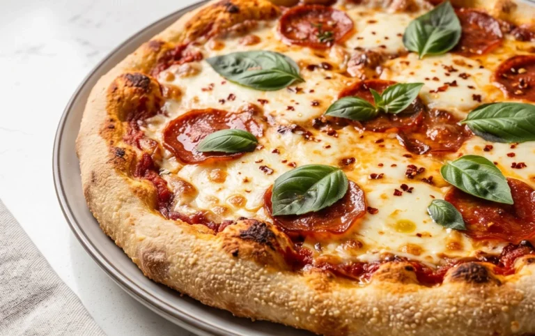 An excellent No Yeast Pizza Dough - quick easy homemade pizza!