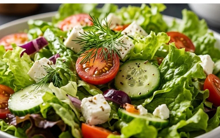 Maroulosalata (Greek Lettuce Salad)