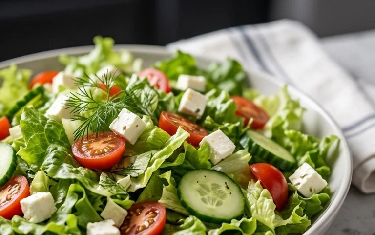 Maroulosalata (Greek Lettuce Salad)