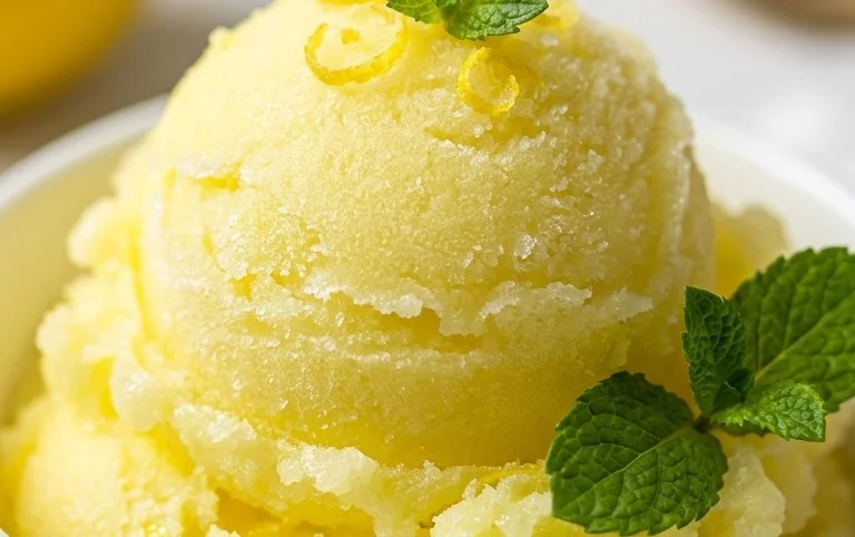 Lemon Sorbet