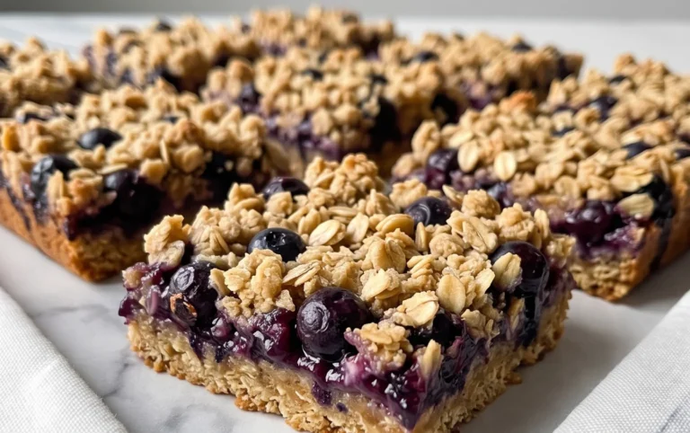 Blueberry Oatmeal Bars