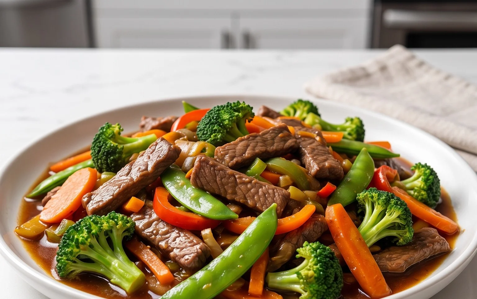 Beef Stir Fry with Vegetables (30-Minutes)