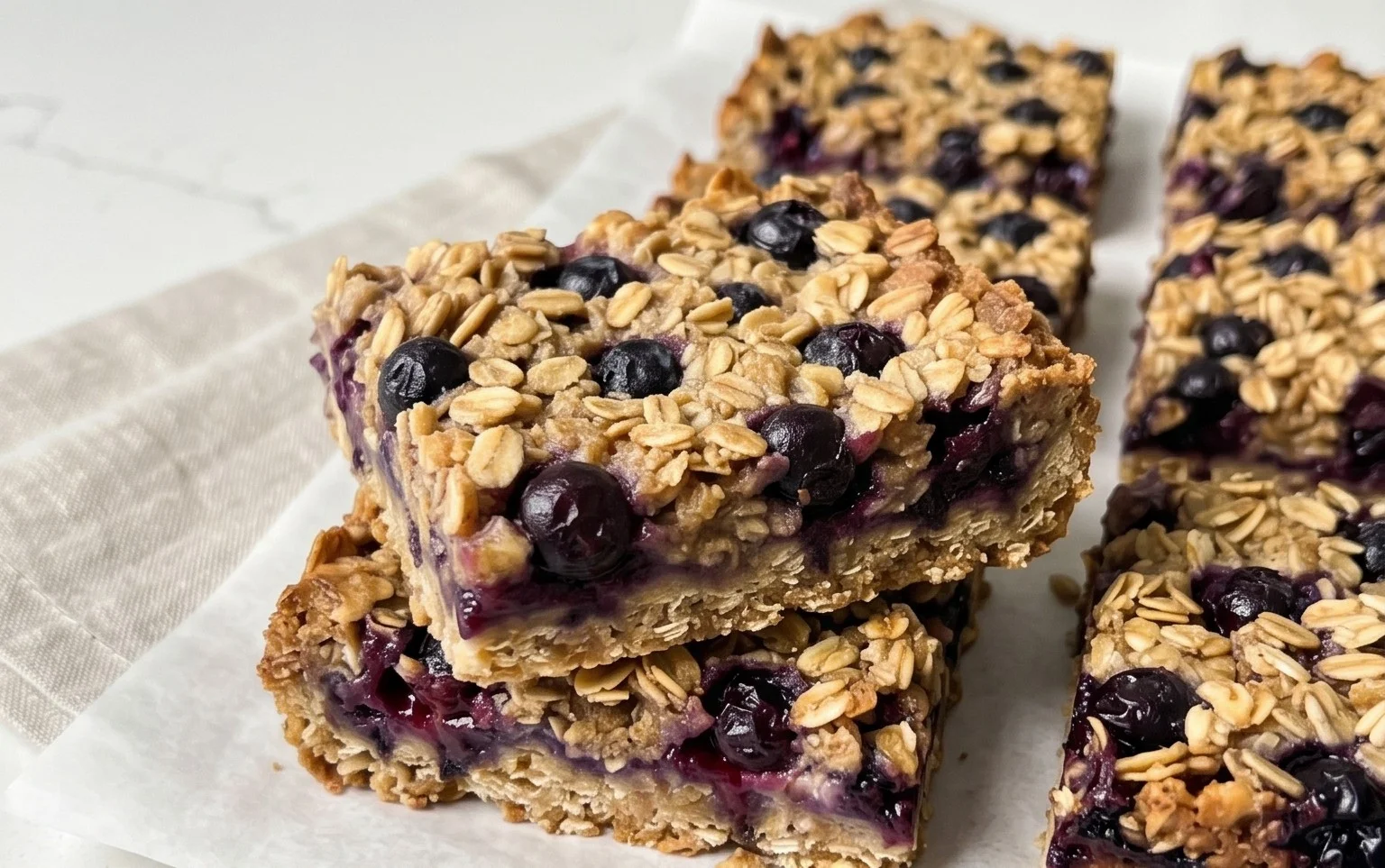 Blueberry Oatmeal Bars