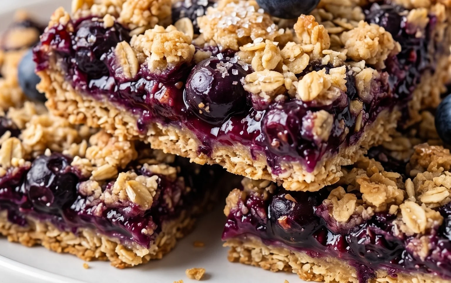 Blueberry Oatmeal Bars