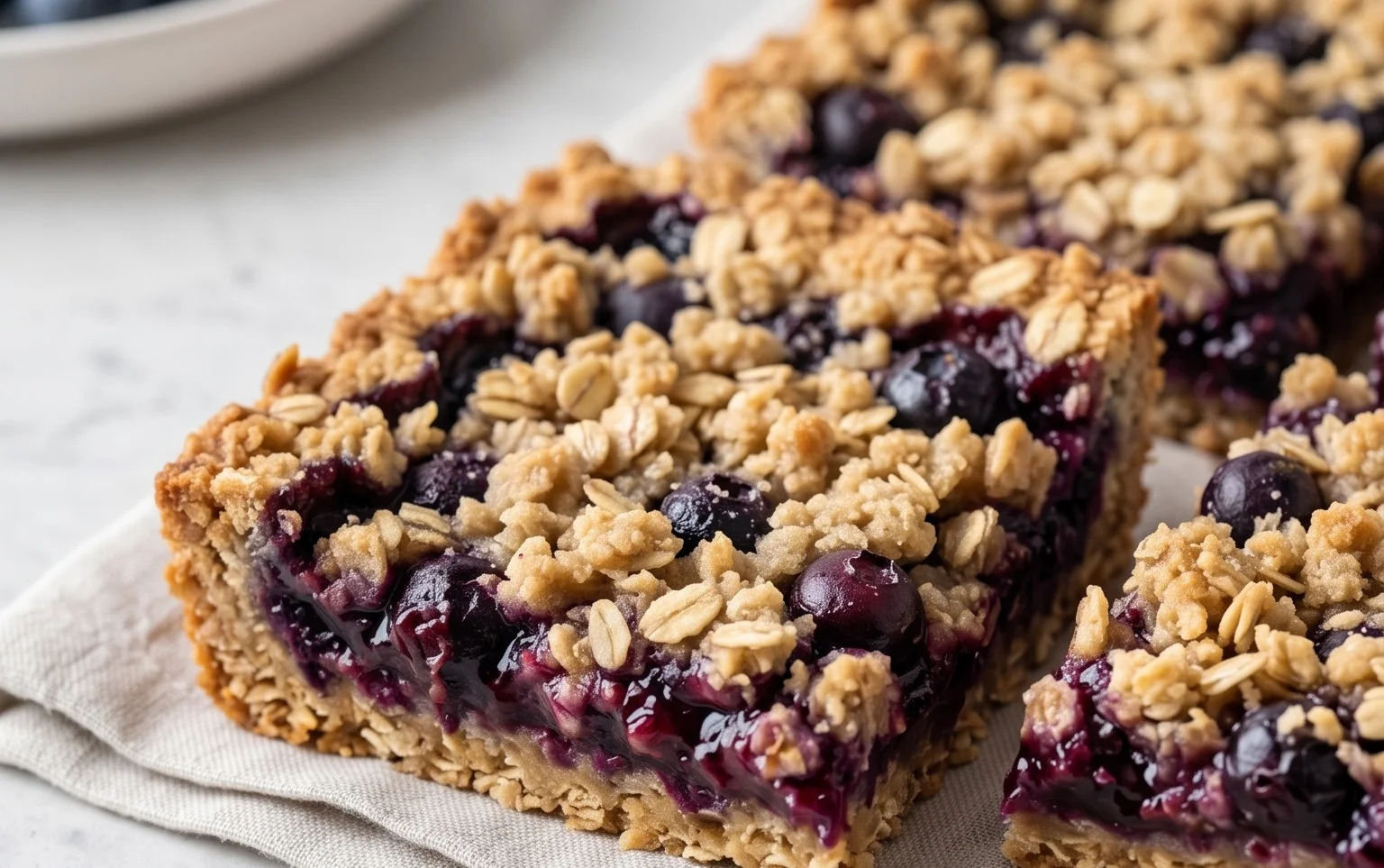 Blueberry Oatmeal Bars