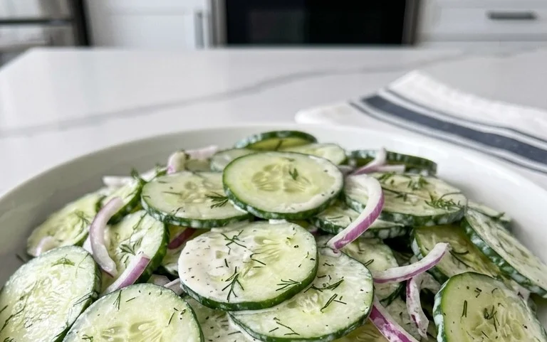 Polish Cucumber Salad