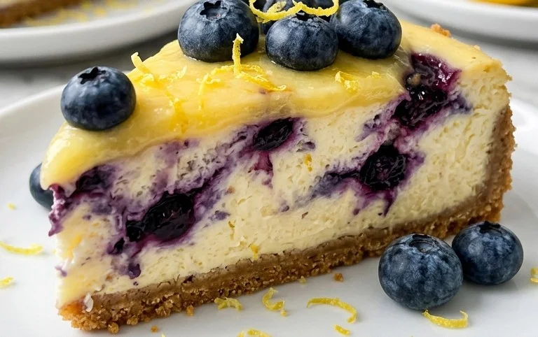 Lemon Blueberry Cheesecake