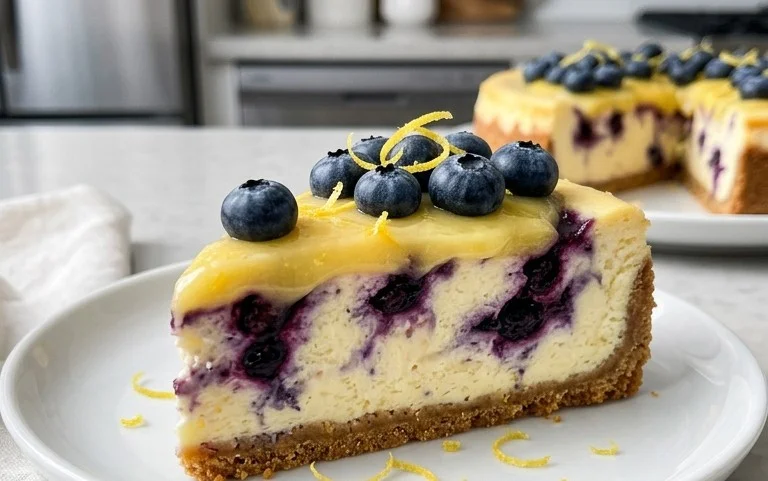 Lemon Blueberry Cheesecake