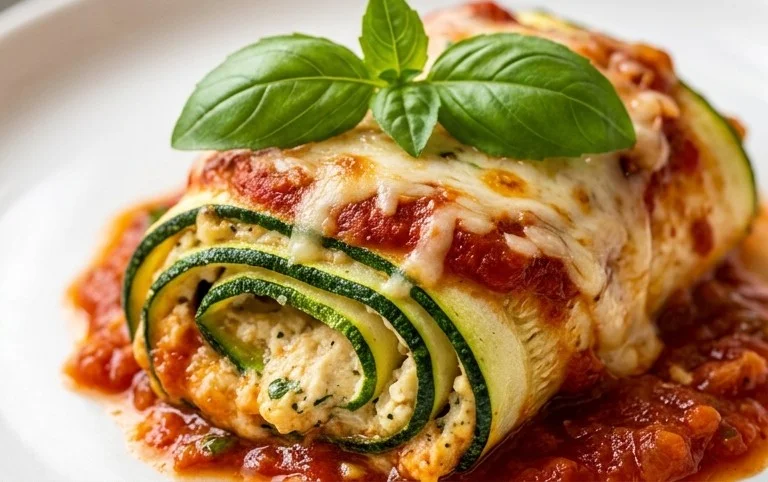 Vegan Zucchini Rollatini