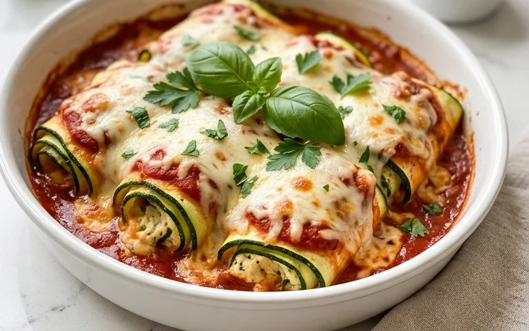 Vegan Zucchini Rollatini